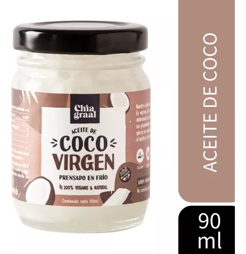 Aceite de Coco Virgen x 90ml - Chia Graal