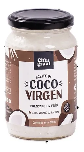 Aceite De Coco Virgen - Chia Graal x 360ml