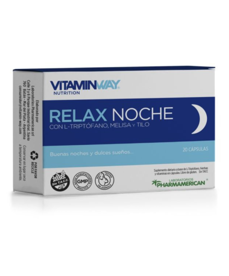 Relax Noche x 20 cap-Vitaminway