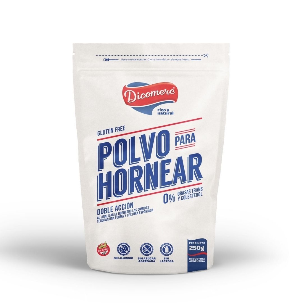 Polvo para Hornear x 250 grs.-Dicomere