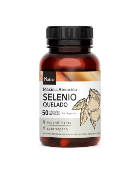 Selenio Quelado x 50 cap - Natier