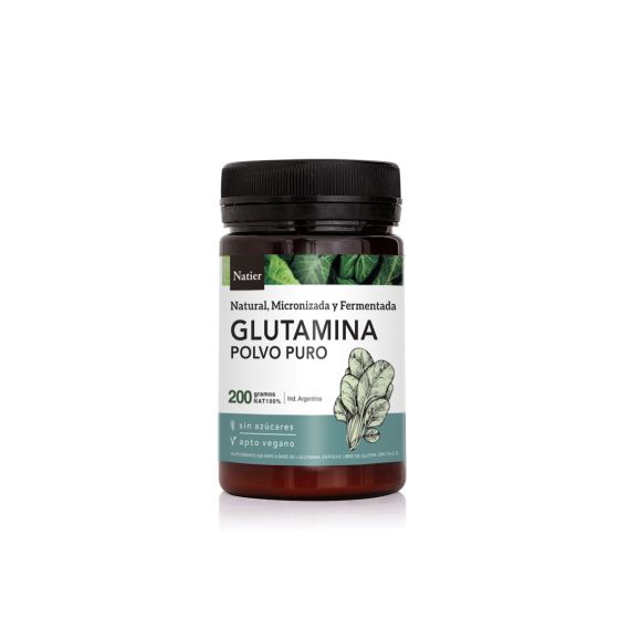 Glutamina en polvo x 200 grs- Natier