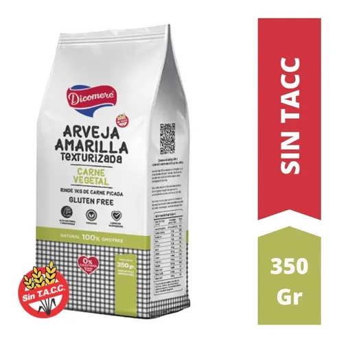 Arveja Texturizada x 350 grs.-Dicomere