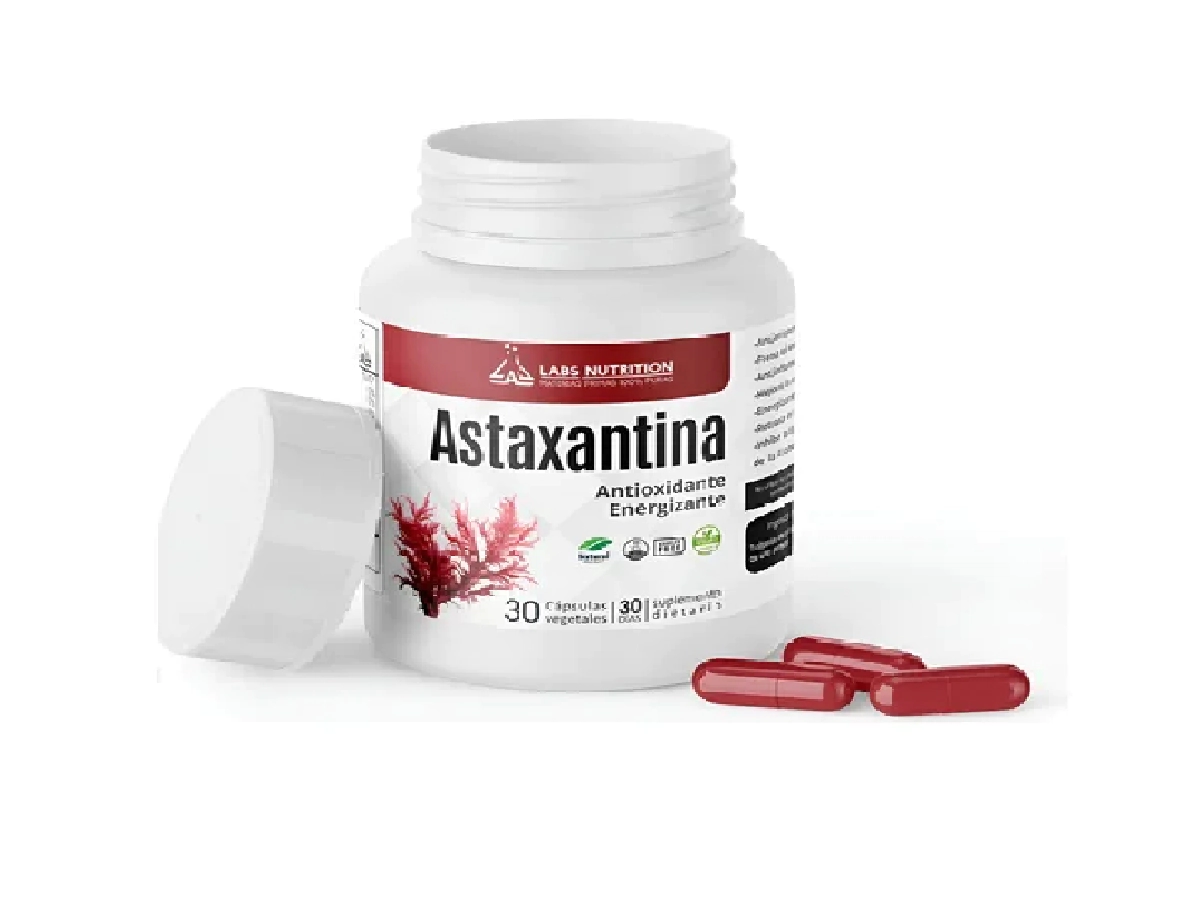 Astaxantina 12 mg x 30 cap. -Labs Nutrition