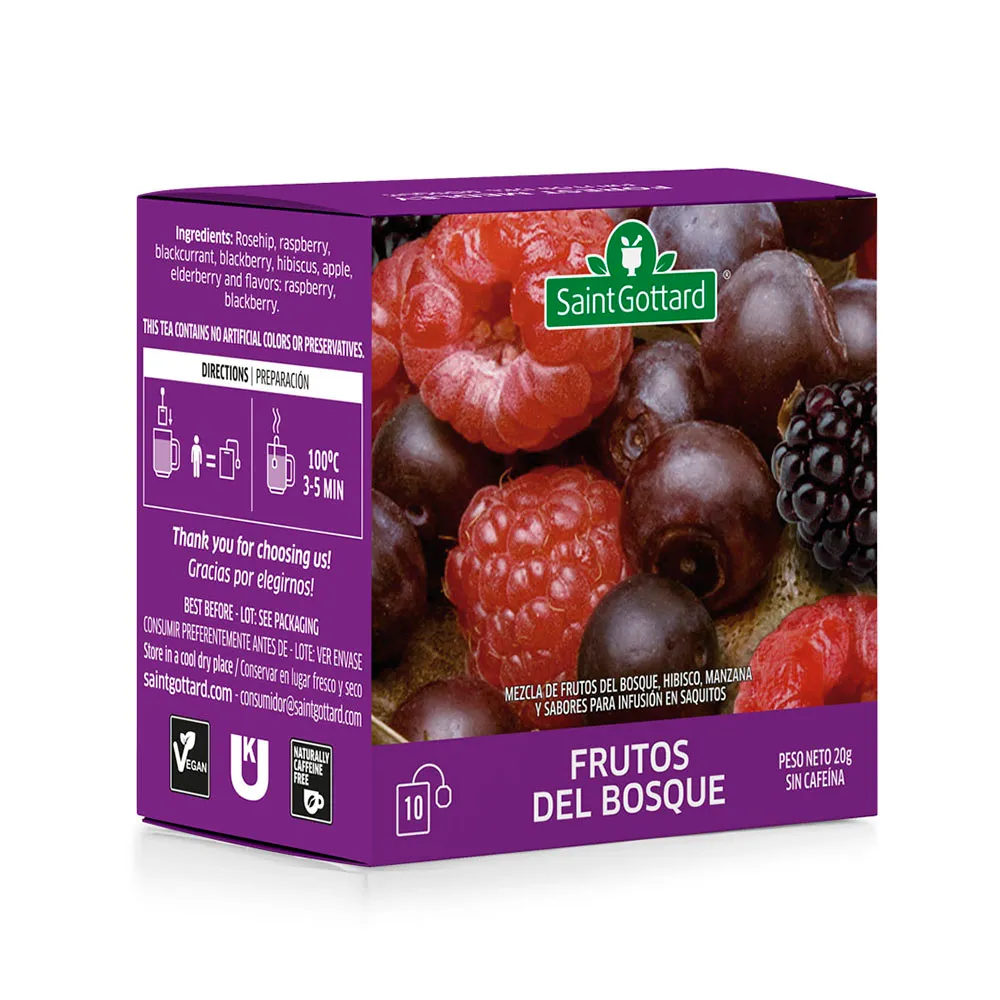 Infusion Frutos del Bosque x 10saq-Saint Gottard